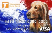 "Goldie" Credit Card. Patriot Card.