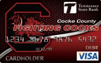 COCKE COUNTY FIGHTING COCKS SPIRIT CARD