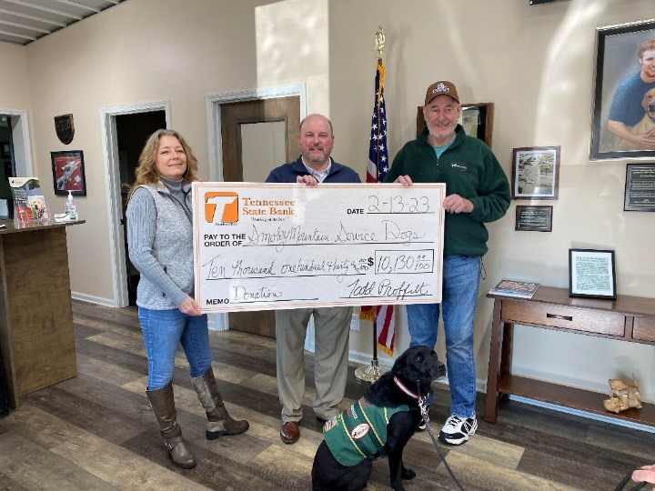 Donation to Smoky Mountain Service Dogs 2023