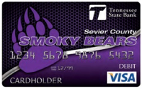 SEVIER COUNTY SMOKY BEARS SPIRIT CARD