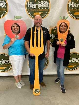 Second Harvest Picture - Melissa Ownby, Robin Kurtz & Rex Rauhuff